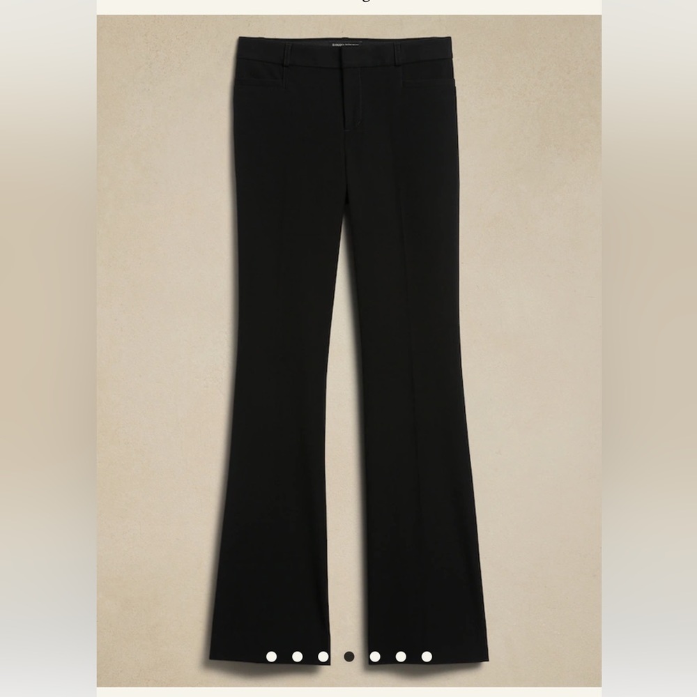 Banana Republic Factory Sloan Bootcut Pant - Plateau Beige Camel - Picture 3 of 9